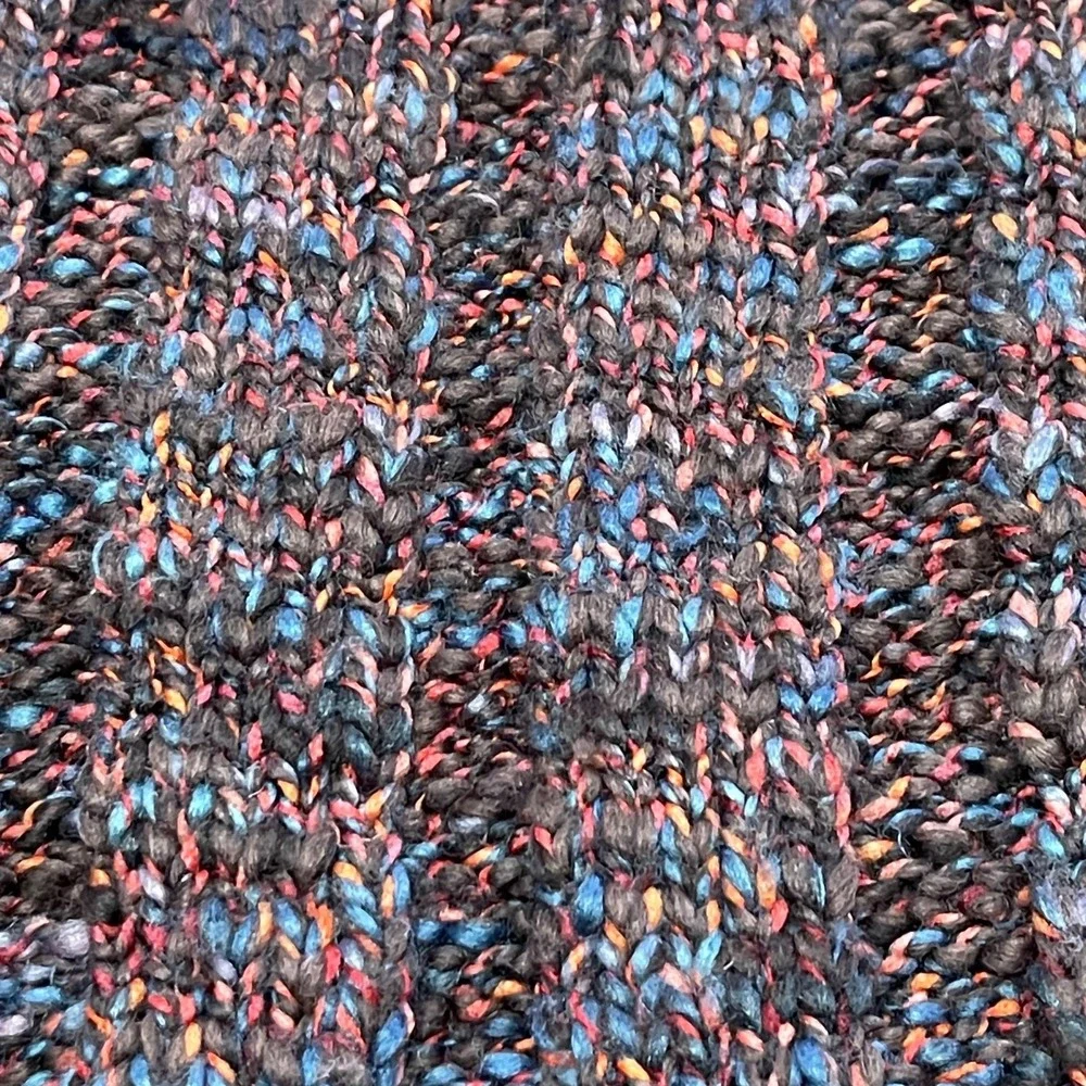 GAP One Size Marled Ribbed Multicolored Infinity Scarf Y2K NWOT‎ MSRP $34.95